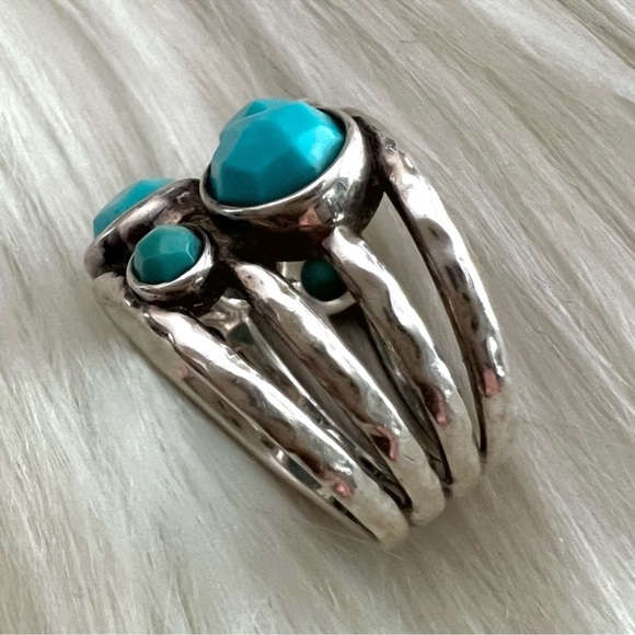 Ippolita Kingman mine turquoise and silver ring
ROCK CANDY - Picture 7 of 14